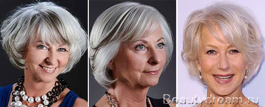 Стрижка для тонких и редких волос для женщин после 60 лет фото с названиями